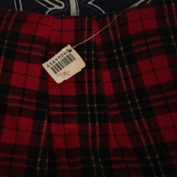 Velvet plaid skirt from Talbots - Picture 2 of 3